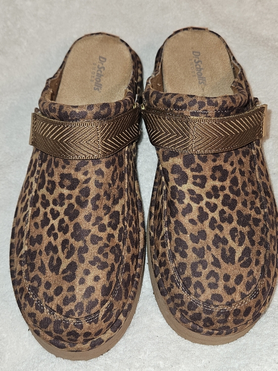 Dr. Scholl's Shoes - Dr. Scholl's Leopard Print Slip-On Clogs in Brown